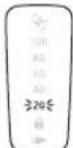 PANASONIC ES-LV69 - Wanneer het batterijvermogen laag is - 1