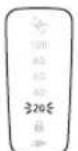 PANASONIC ES-LV69 - Lorsque le niveau de la batterie est faible - 1