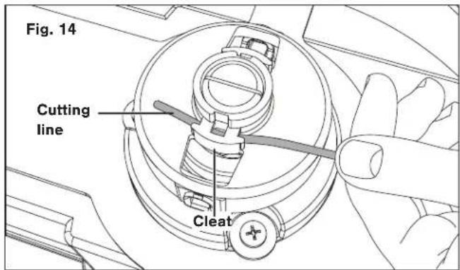Sun Joe SDJ617E - Cutting Lines Replacement - 1
