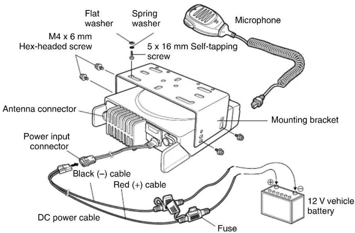 KENWOOD TK-D840H - CAUTION - 1