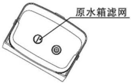 HAIER HRO5023-3 - 2、原水箱滤网的清洗 - 1