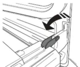 WHIRLPOOL OMSR58RU1SB - RIMOZIONE E RIMONTAGGIO DELLA PORTA - 1