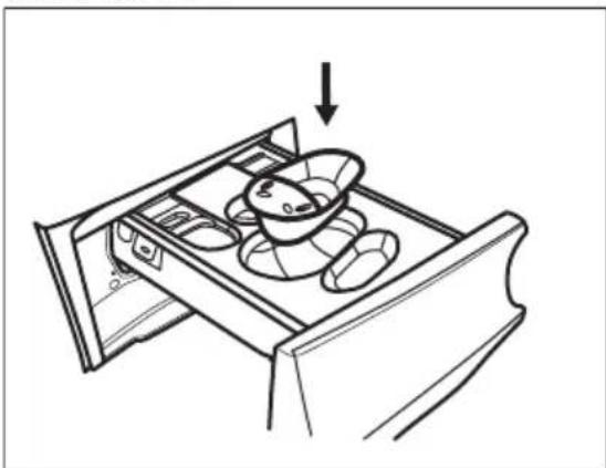 ELECTROLUX WAGL2E500 - Filling the detergent and additives - 6