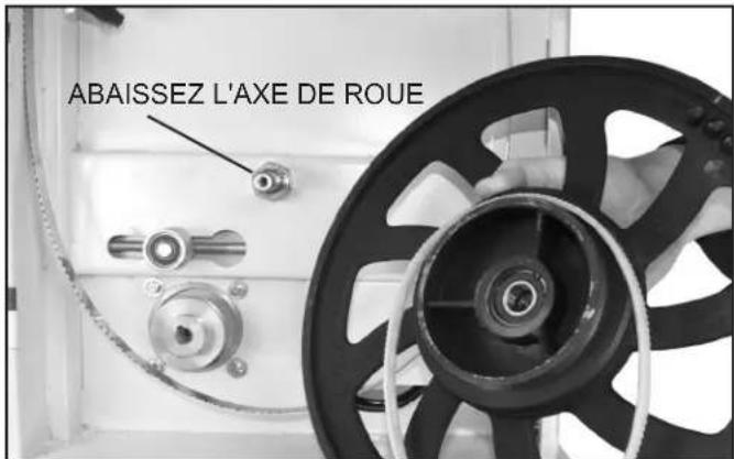 RIKON 10-326 - CHANGEZ LA COURROIE D'ENTRAÎNEMENT DU MOTEUR - 1