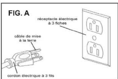 RIKON 10-326 - AVERTISSEMENT Gardez le cordor - 1