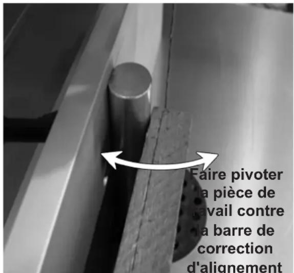RIKON 10-326 - CORRECTION DE L'ALIGNEMENT DE COUPE - 1
