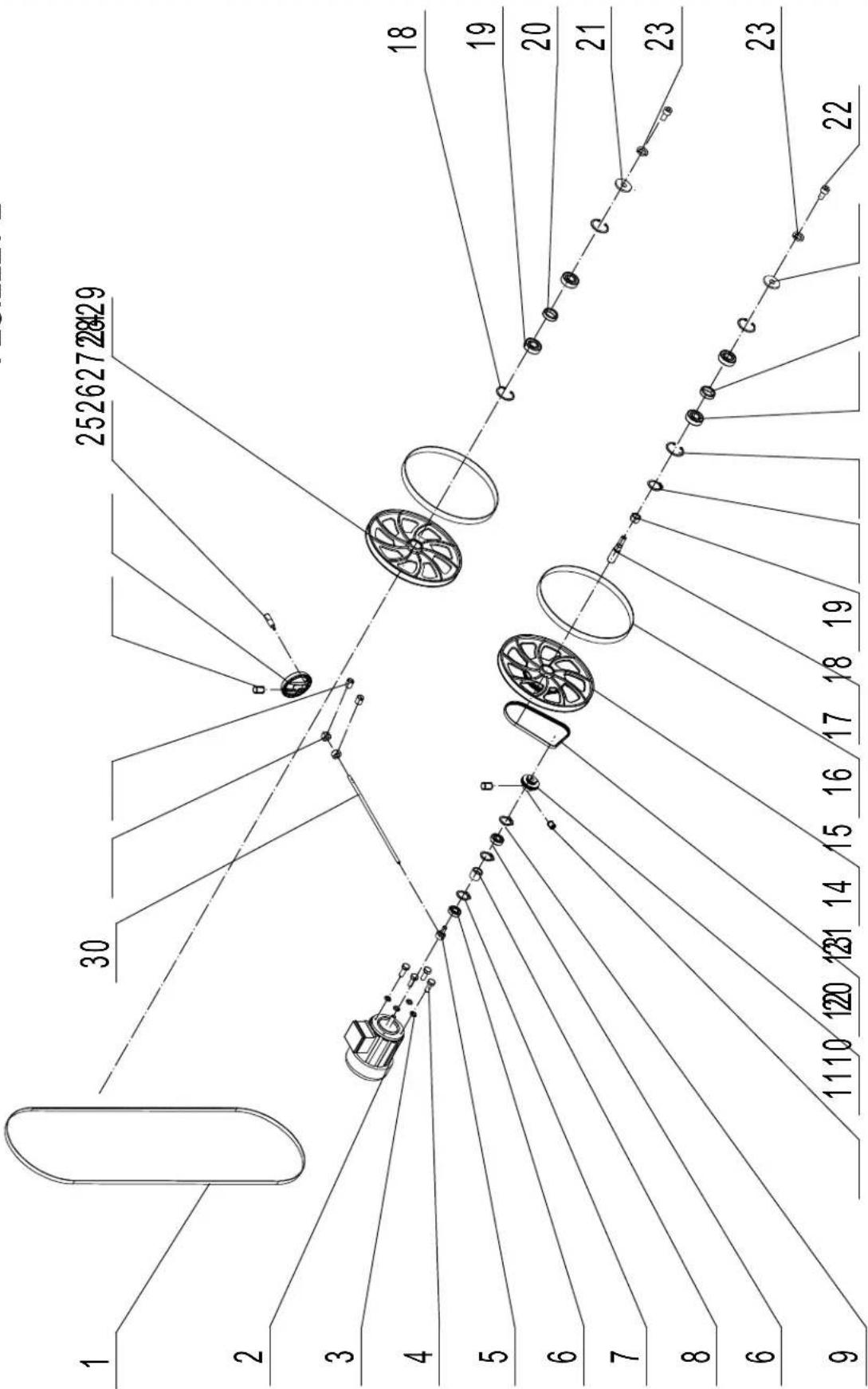 RIKON 10-326 - DIAGRAMME DES PIÈCES - 1