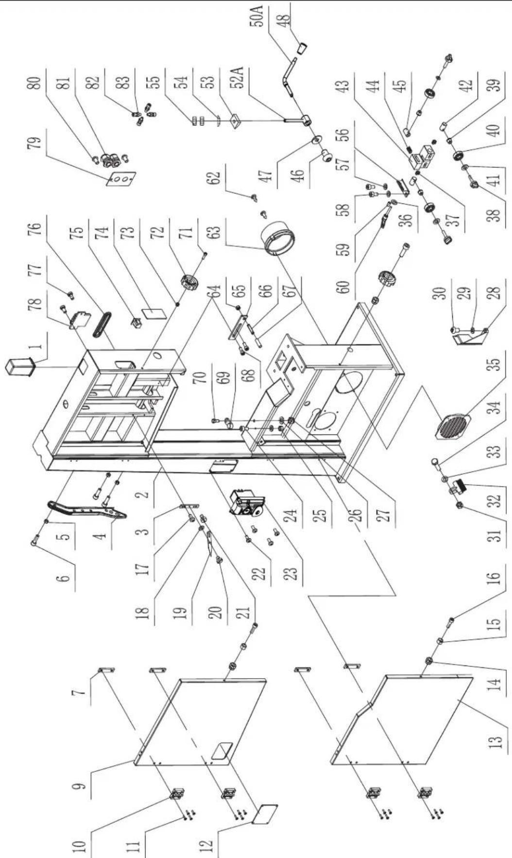 RIKON 10-326 - DIAGRAMME DES PIÈCES - 1