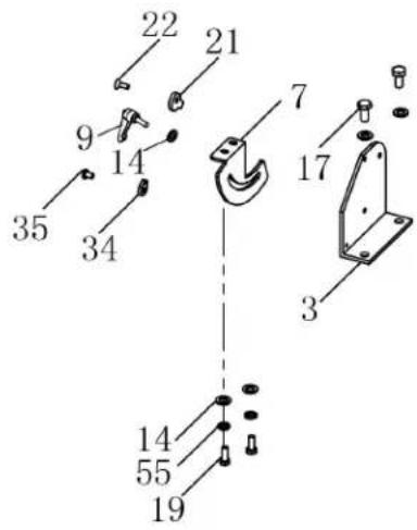 RIKON 50-300 - DIAGRAMME DES PIÈCES - 4
