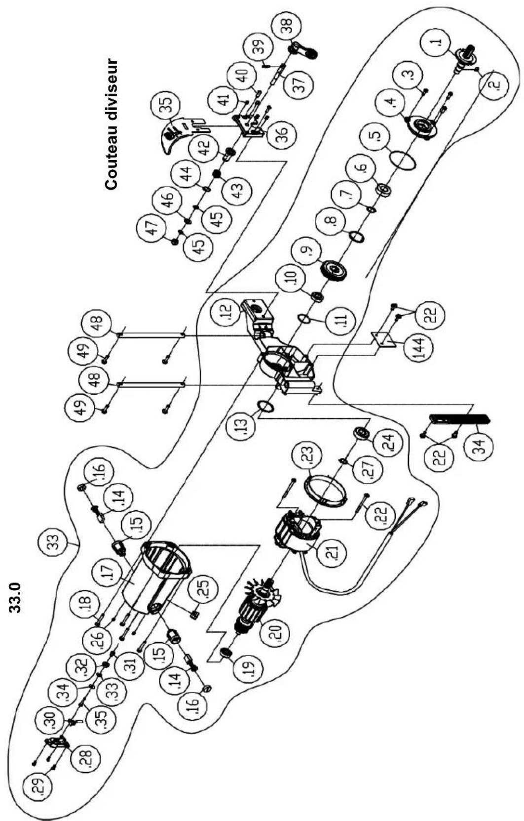 RIKON 11-600S - LISTE DES PIÈCES 2 - 1