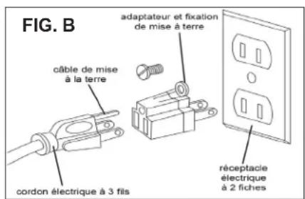 RIKON 10-3061 - AVERTISSEMENT Garder le cordon - 2
