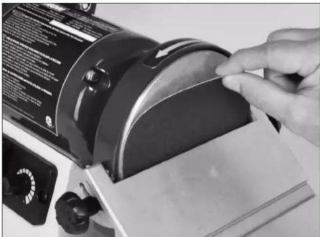 RIKON 50-161VS - REEMPLACEMENT DU DISQUE SANS LA TABLE : - 3