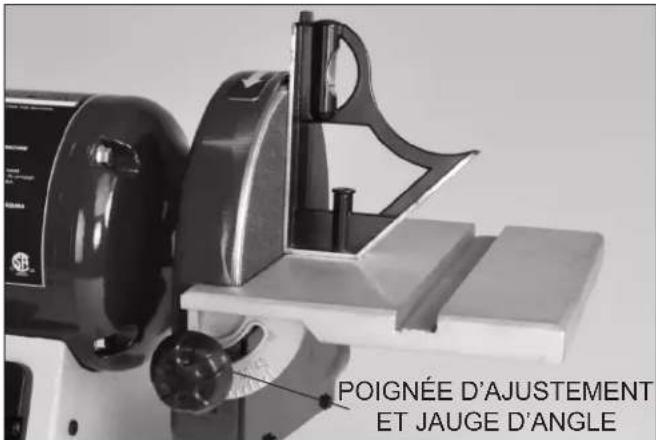 RIKON 50-161VS - REEMPLACEMENT DU DISQUE SANS LA TABLE : - 1