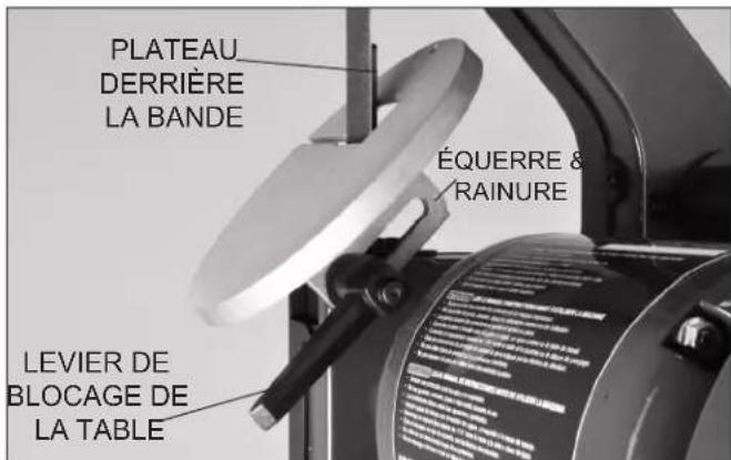 RIKON 50-161VS - AJUSTEMENTS DE LA TABLE DU DISQUE - 3