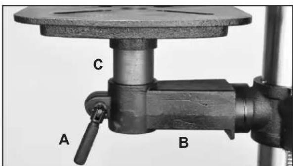 RIKON 30-212VS - INSTALLATION DES POIGNÉES ET DE LA TABLE - 1