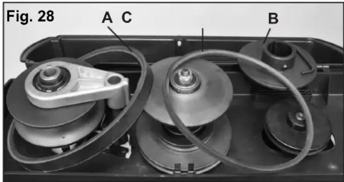 RIKON 30-212VS - MODIFICATION DE LA CEINTURE D'ENTRAJINEMENT - 1