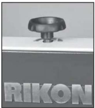 RIKON 10-324TG - RÉGLER LA LAME INDICATEUR DE TENSION - 2
