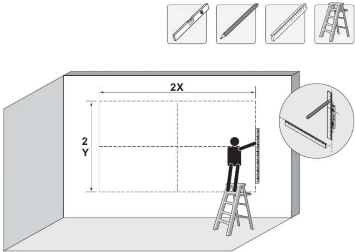 Digitus DA-90446 - Installation du mur vidéo - 1