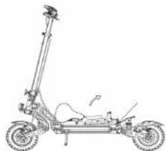 Kugoo KuKirin G2 Max - 12.PROCÉDURES DE PLIAGE DU SIÈGE - 3