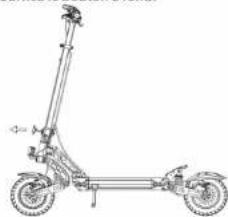 Kugoo KuKirin G2 Max - 7.PROCÉDURES DE PLIAGE - 5