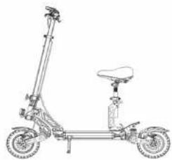 Kugoo KuKirin G2 Max - 12.PROCÉDURES DE PLIAGE DU SIÈGE - 4
