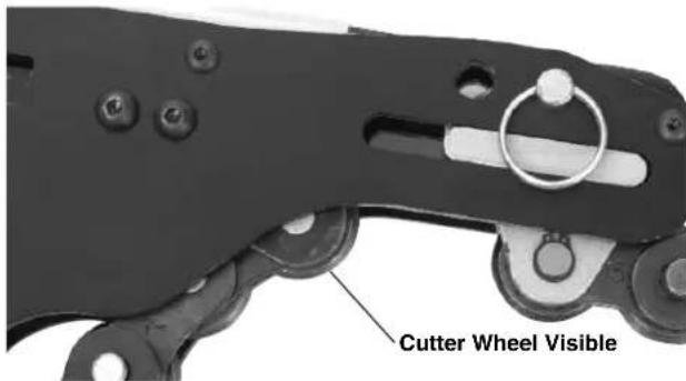 Cutter Wheel Visible