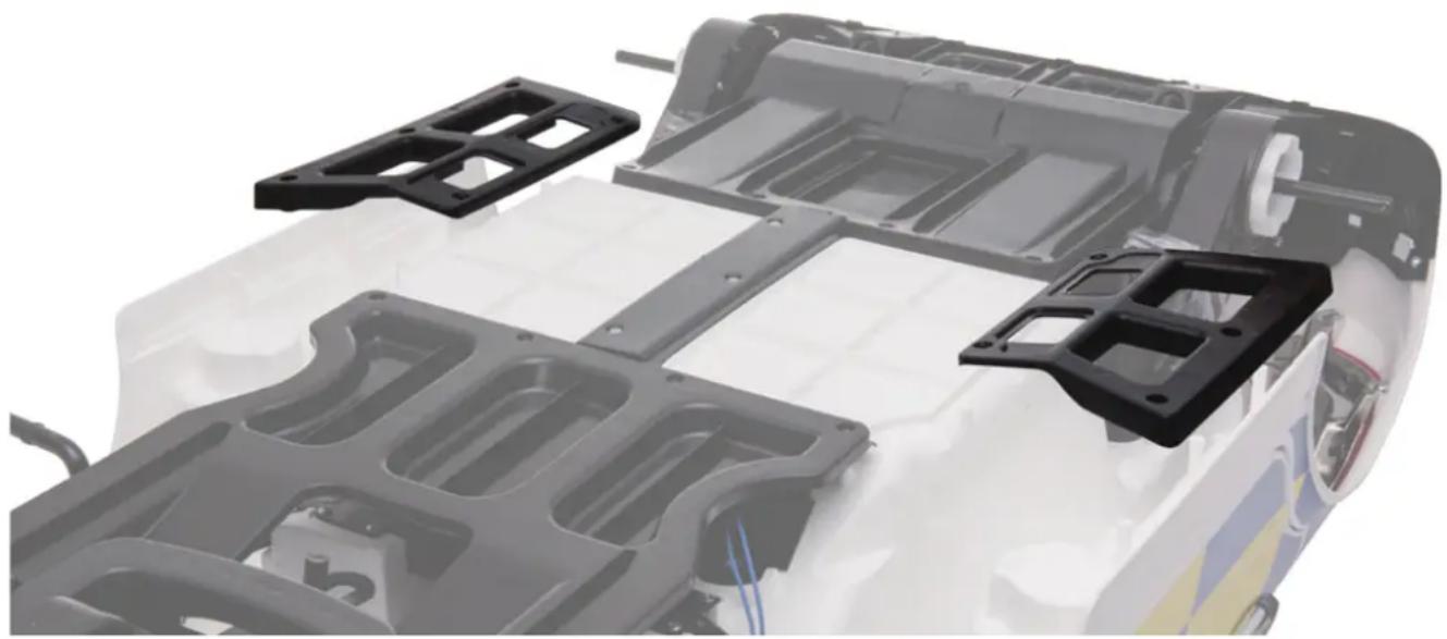 Merax TX288704 - Right and left bracket assembly - 1