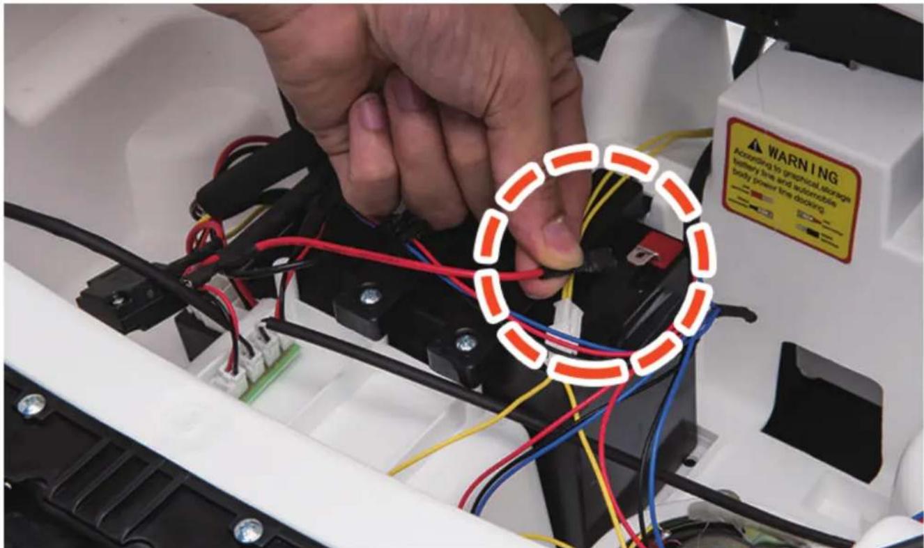 Merax TX288704 - Battery line connecting - 1