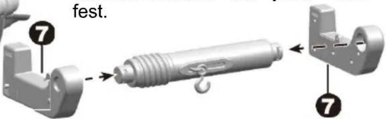 Merax TX295659 - HINWEIS: Die Hinterachse ist seitlich am Aufbau arretiert. - 3