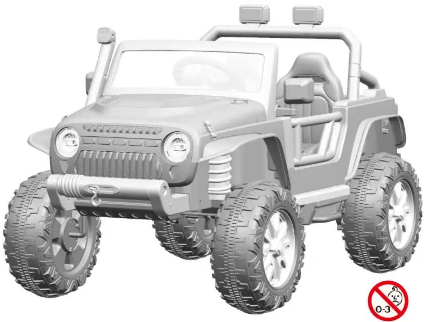 Merax TX295659 - JEEP EN JOUET ÉLECTRIQUE - 1