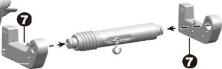 Merax TX295659 - HINT: The rear axle is locked on the side of the body. - 3