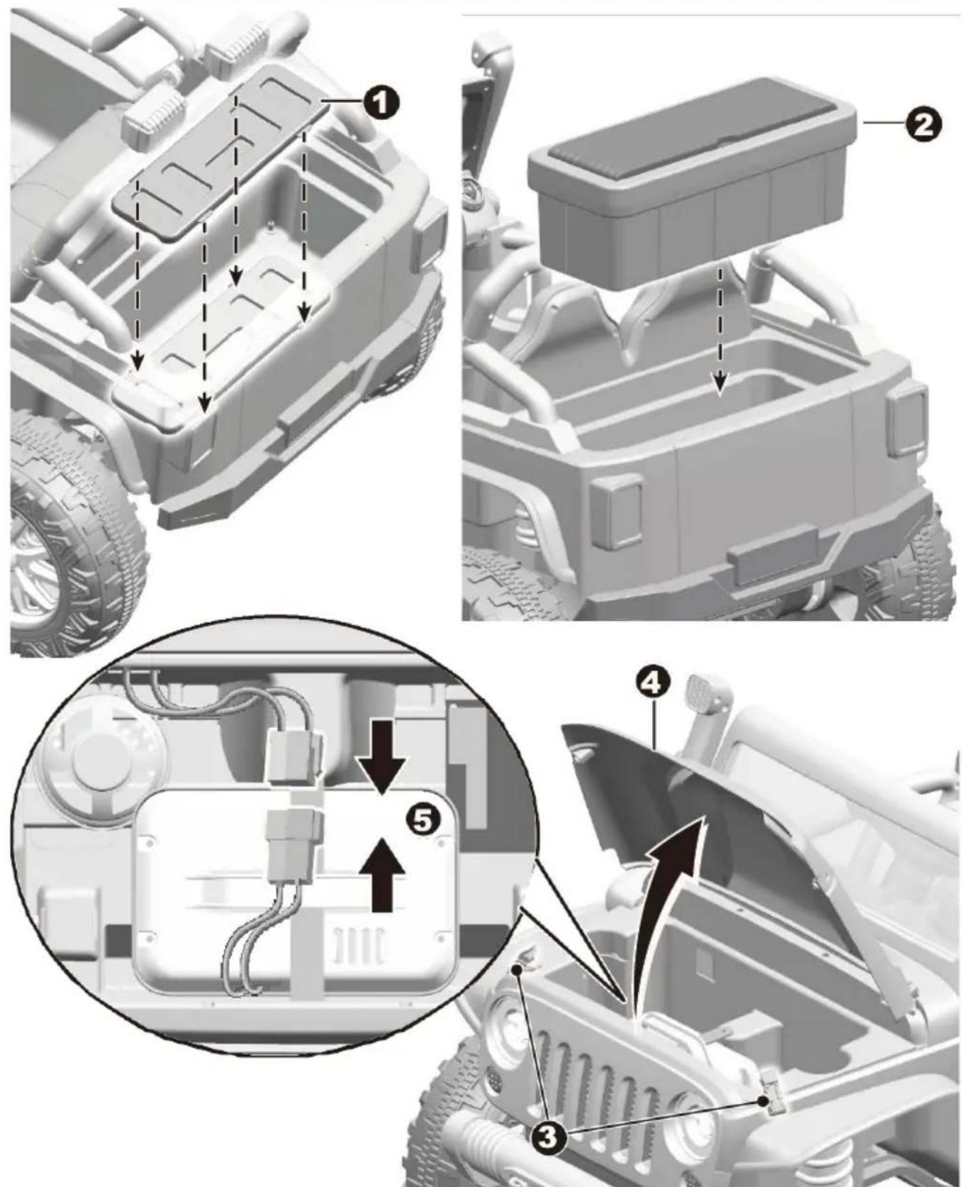 Merax TX295659 - Turn the vehicle body upright. - 8