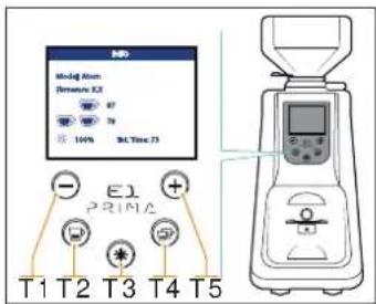Victoria Arduino Atom 65 - PARTIAL DOSE COUNTER ZEROING - 1
