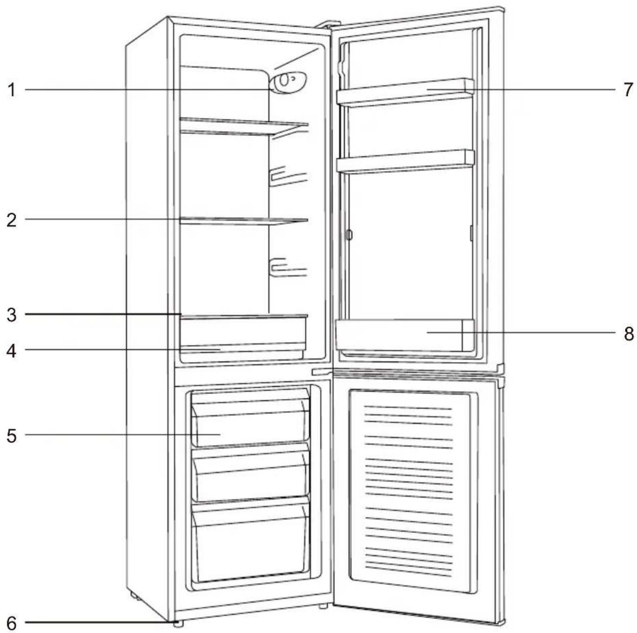 AYA AFC244S - DESCRIPTION DE L'APPAREIL - 1