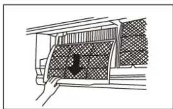 SAMSUNG AR24BXHQASIXEU - Reinigen des Luftfilters - 2