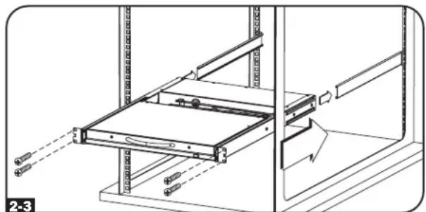 Tripp Lite B040-008-19 - Instrucciones consola de multiplexores KVM estandar - 2