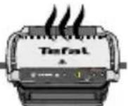 TEFAL OptiGrill Elite GC750D16 - Fonction Aliment Congelé - en mode automatique - 1