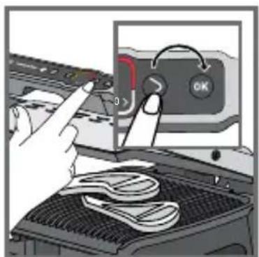 TEFAL OptiGrill Elite GC750D16 - Cooking in manual mode - 7