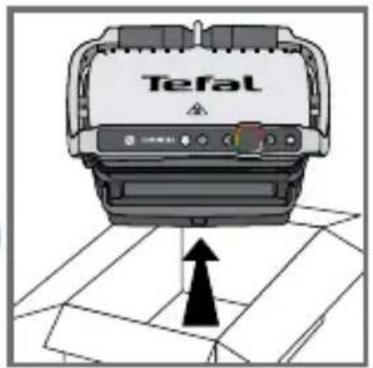 TEFAL OptiGrill Elite GC750D16 - Before first use - 3