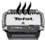 TEFAL OptiGrill Elite GC750D16 - Observação para os alimentos muito finos, por exemplo, bacon: - 3