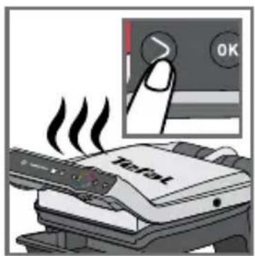 TEFAL OptiGrill Elite GC750D16 - Cooking in automatic mode - 14