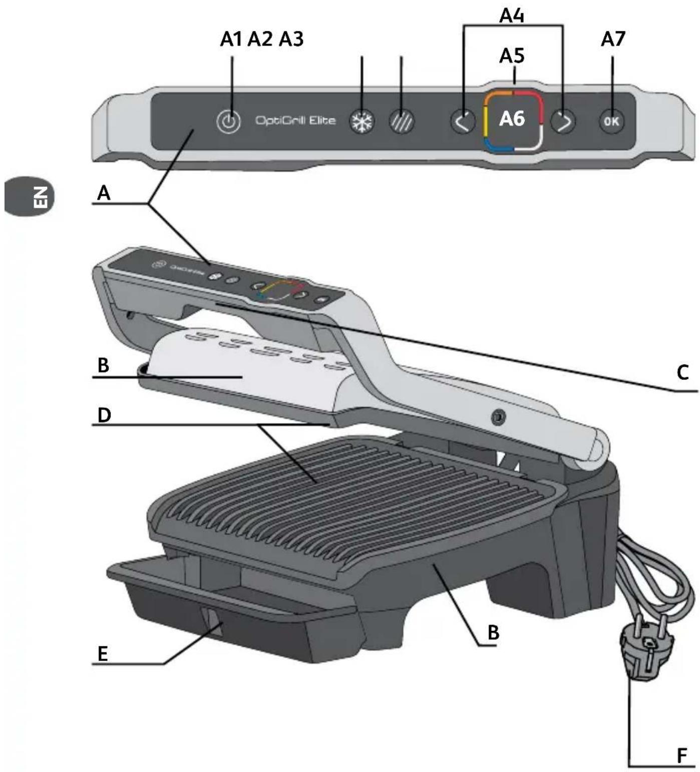 TEFAL OptiGrill Elite GC750D16 - Environment protection first! - 2