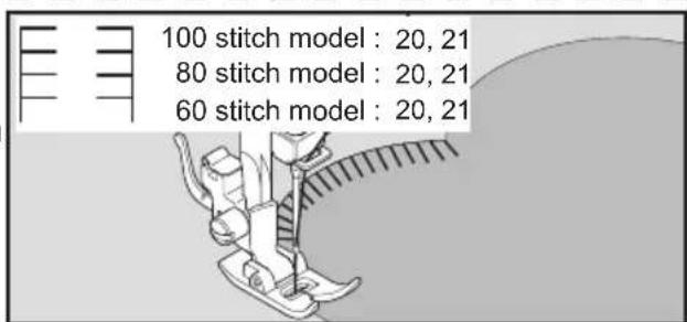 SINGER Sew Mate 5540 - LADDER STITCH - 2
