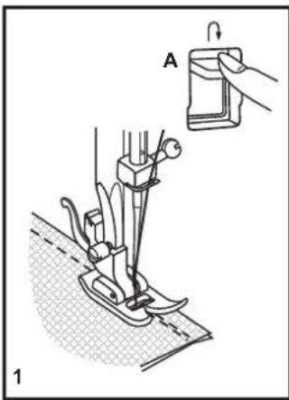 SINGER Heavy Duty 64S - Cutting the Thread - 1