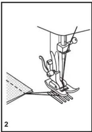 SINGER Heavy Duty 64S - Cutting the Thread - 2