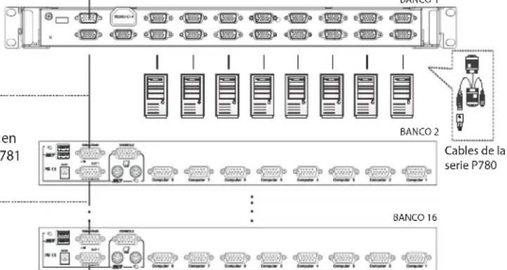 Tripp Lite B040-016-19 - Conexión en cadena - 4