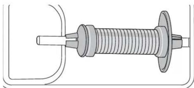 SINGER Featherweight C240 - Main Spool Pin - 5