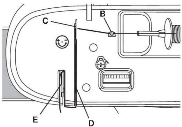 SINGER Featherweight C240 - Enfilage de la machine - 1