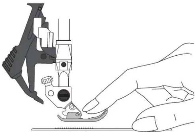 SINGER Featherweight C240 - Attach Presser Foot - 1