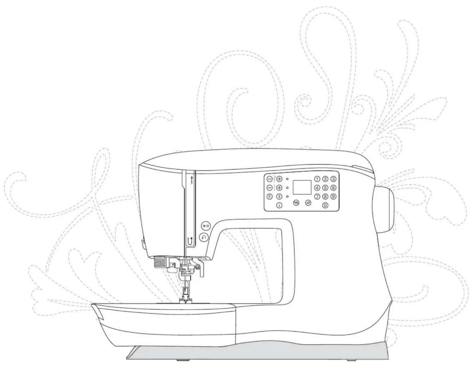 SINGER Featherweight C240 - MANUEL D'INSTRUCTIONS C240 - 1